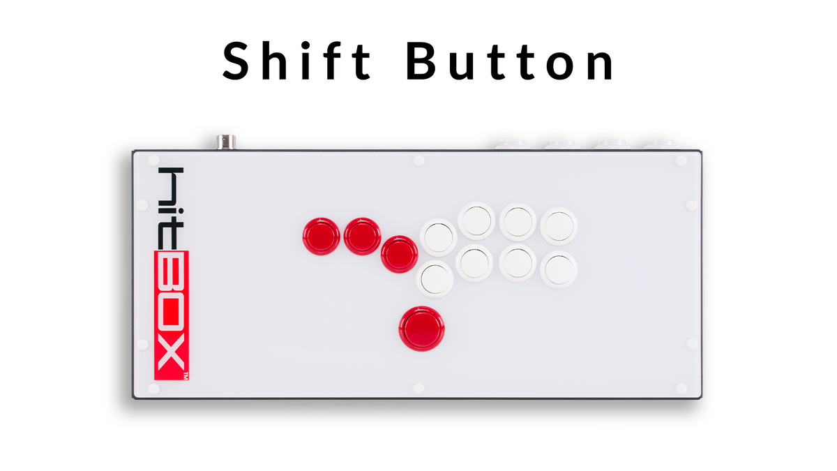 Shift Button on Hit Box – Hit Box Arcade