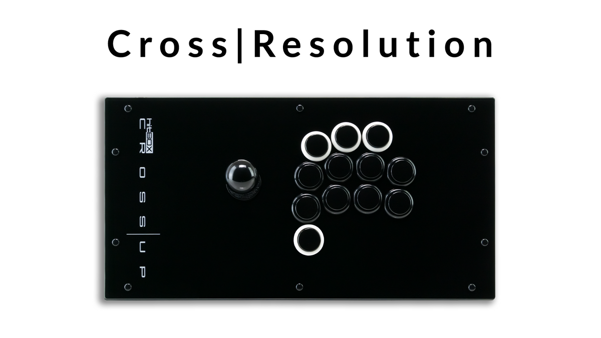 Cross|Resolution Settings on Cross|Up – Hit Box Arcade