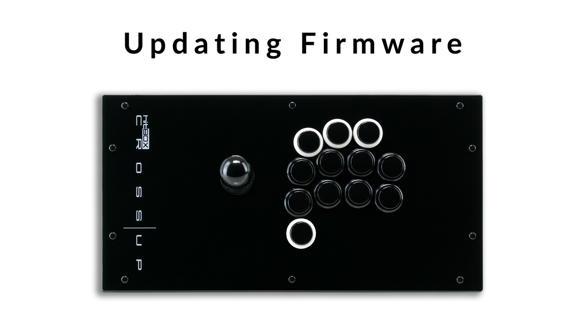 Updating Firmware on Cross|Up – Hit Box Arcade