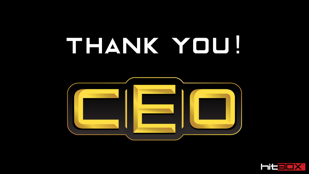 Thank you CEO!